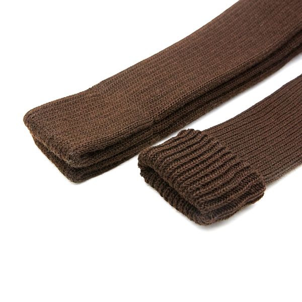 Манжеты трикотажные рукава 7.0 см / 3 метра, плотные, 729 коричневый