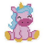 Алмазная (кристальная) мозаика Фрея, магнит Очаровашка, 9х10 см