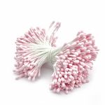 Тычинки для искусственных цветов 6см (пыльно-розовый)
