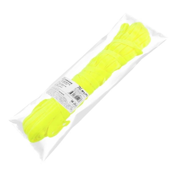 Резинка бельевая (отделочная) 8.0 мм / 25 метров, неон желтый/neon yellow, Blitz GET-2023PTT