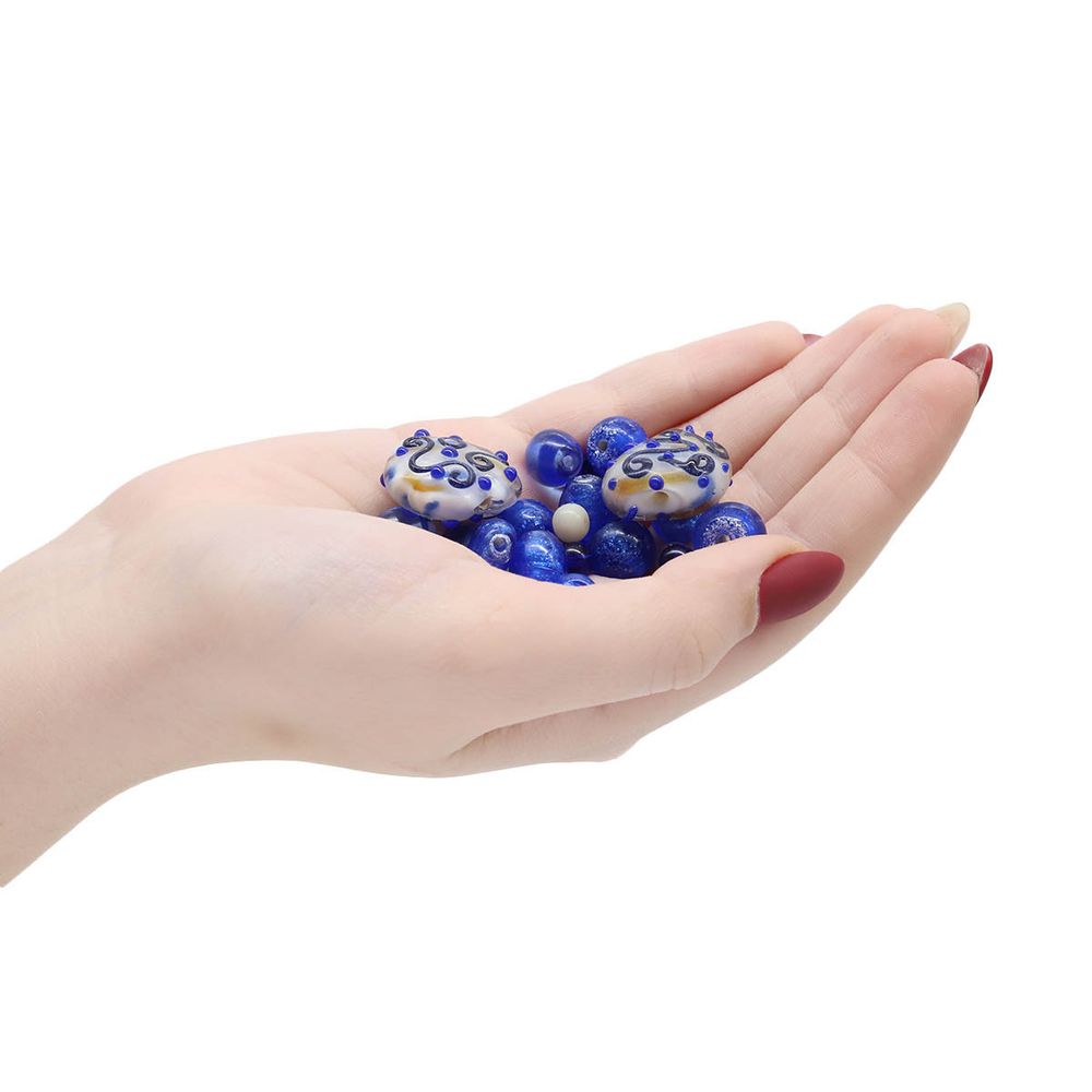 Набор декоративных бусин, 24 шт., Астра Premium, TR-2157