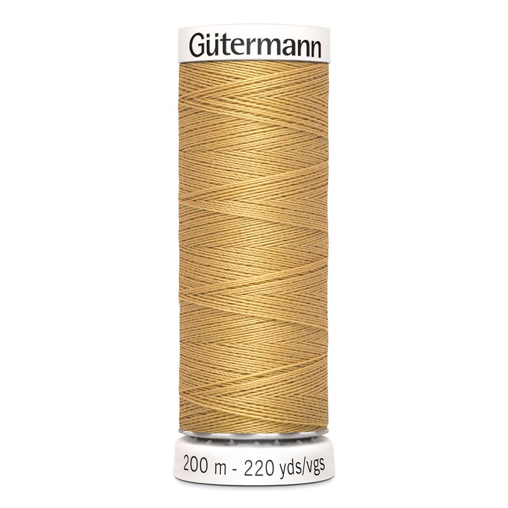 Нитки универсальные Gutermann Sew-all, 200м, 893 бежево-желтый