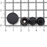 Кнопка Дельта (O-образная) ⌀15/12 мм, ≈72 шт, МЕТАЛЛ, оксид, NEW STAR