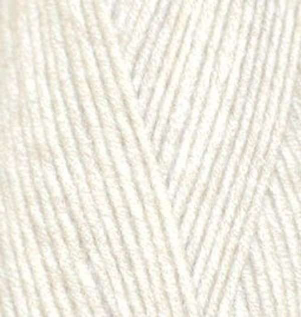 Пряжа Alize (Ализе) Lana Gold 800 / уп.5 мот. по 100 г, 800м, 062 молочный