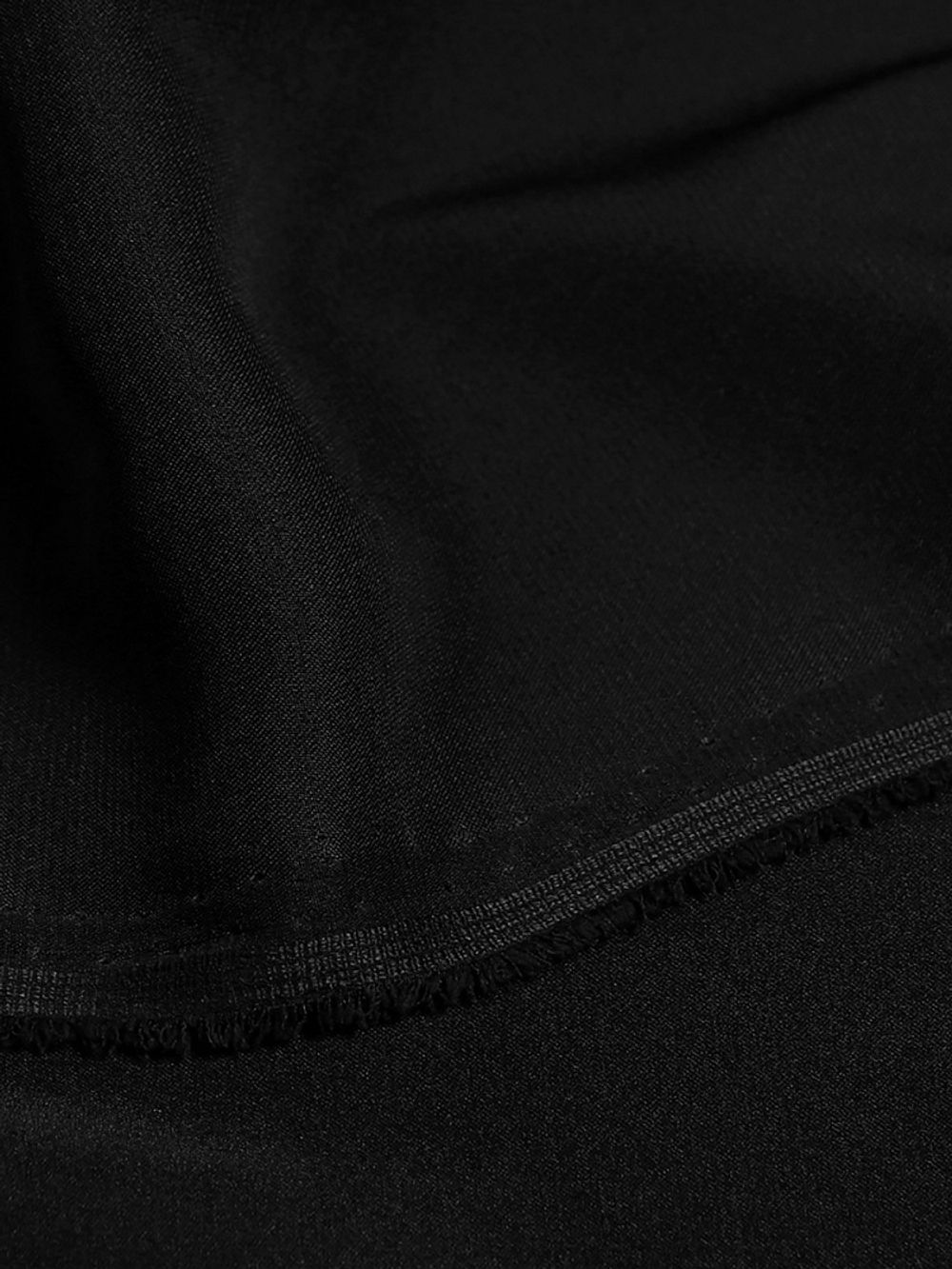 Шелк Армани 90 г/м², 150 см / 25 метров, TBYArm-016, цв.16 черный