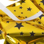 Занавес Дождик 100х200 см, 03_золотые звезды, Boomzee GBZ-13