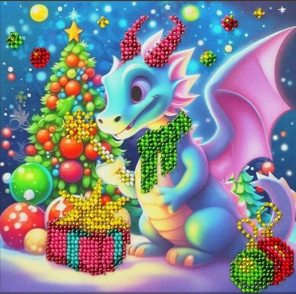 Набор для вышивания бисером Паутинка Б-562, Исполняю желания, 15х15 см