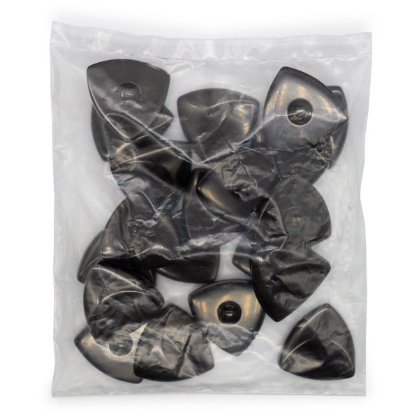 Пуговицы на ножке (3.01-023-44) (коричневый), 20 шт