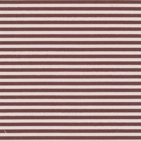 Ткань для пэчворка Peppy Бабушкин сундучок, рулон 112 см / 5 метров, БС-10 полоска коричневый, Peppy