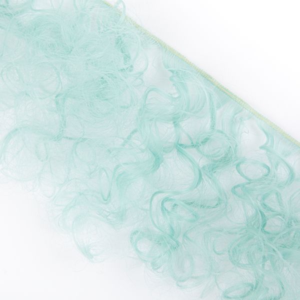 Трессы для кукол 15 см, 100 см, 27 г, 32 мятный, HobbyBe HAR-9