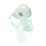 Лента атласная 2-сторонняя 38.0 мм / 22.86±1 метров, C1153 мятный, 6102-0015, Globus