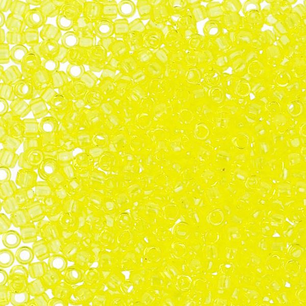 Бисер Toho 15/0 круглый (1.5 мм), 500 г, 0012 лимонный