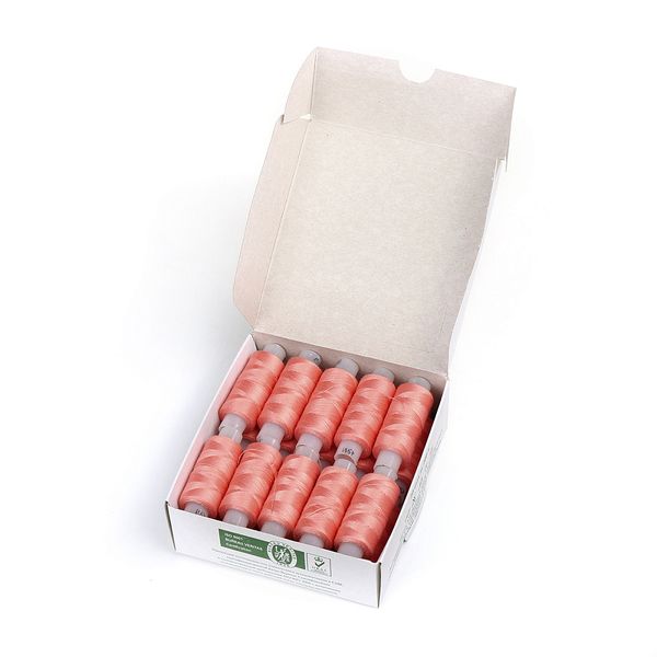 Нитки армированные ПНК им.Кирова 45ЛЛ, бытовые, 200 м / 20 кат., 0806 / 165 т.розовый