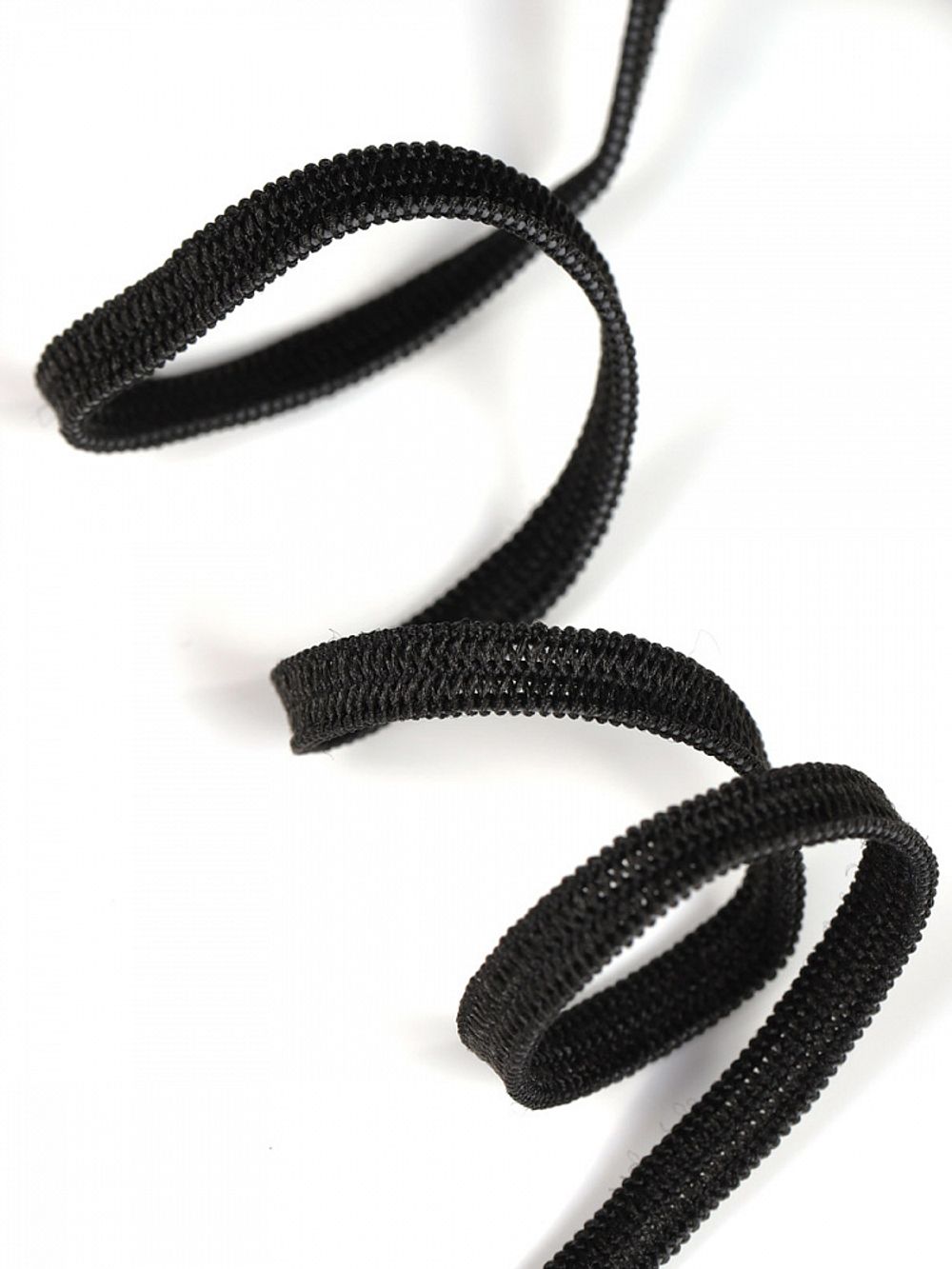 Резинка бельевая (стандартная) 4.0 мм / 200 метров, 3.9 г, вязаная, черный