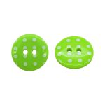 Пуговицы детские Горошек 24L (441 салатовый) Q7125-FSS, 72 шт