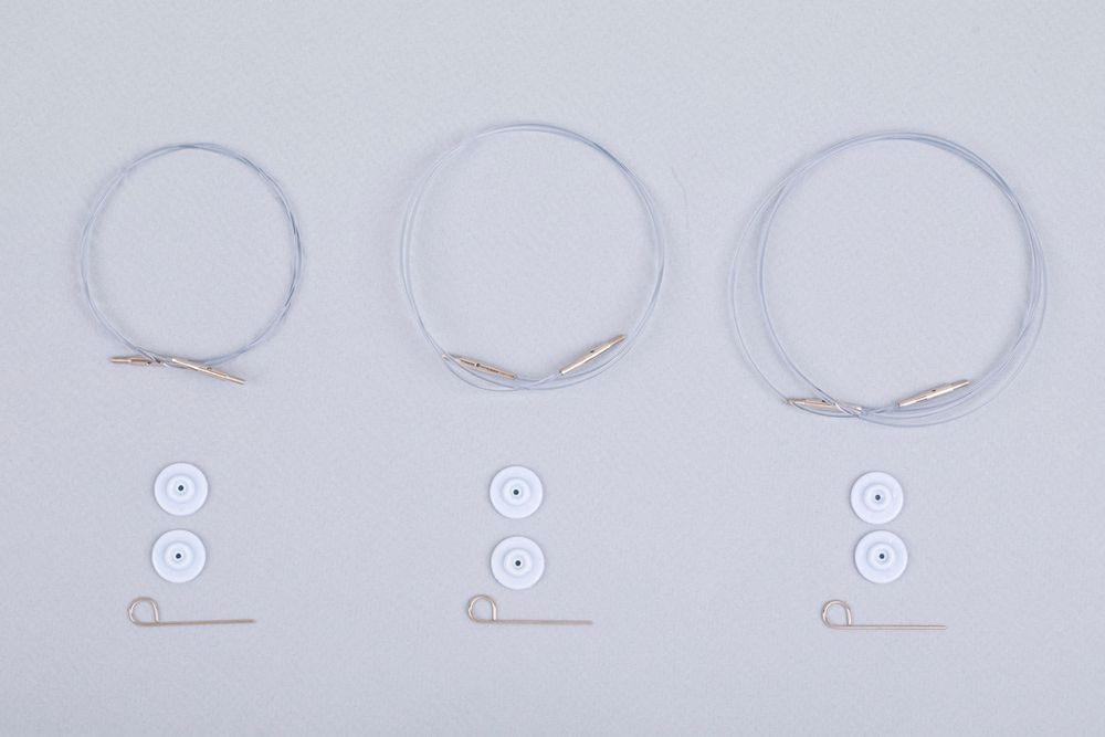 Леска для съемных (разборных) спиц SN-100 нейлон медь 80 см, 1 шт, для арт.SN2 и SN-10, Gamma SN-100