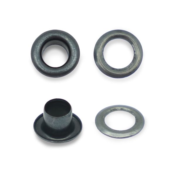 Люверсы металл ⌀_3.0 мм (внутр.), черный, 100 шт, S090816, BIG