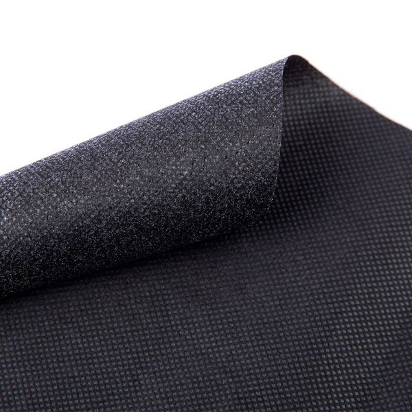 Флизелин клеевой сплошной 70 г/м², 100 см / рул. 10 метров, черный, G-560c, Gamma G-560c