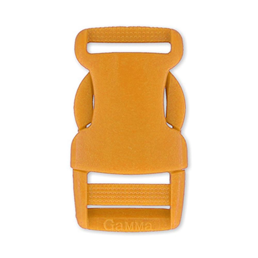 Фастекс (пряжка трезубец) пластик 19 мм, 10 шт, 006 оранжевый, Gamma SB04