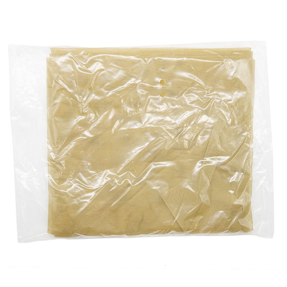 Кружево бельевое эластичное 205 мм / 10 м, песочный