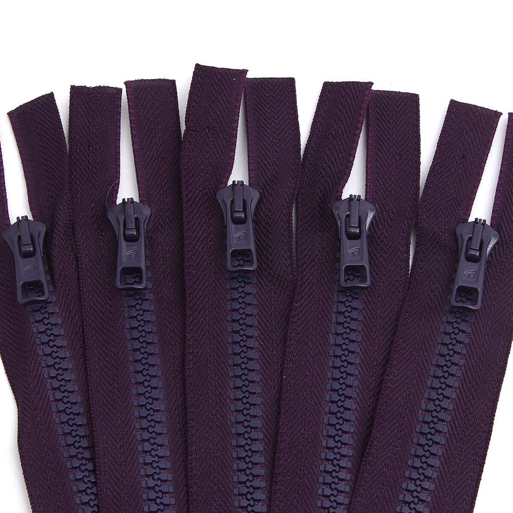 Молния трактор Arta Т6 (6 мм) 1 зам., разъем., 85 см, цв. 032 фиолетовый, уп.5 шт