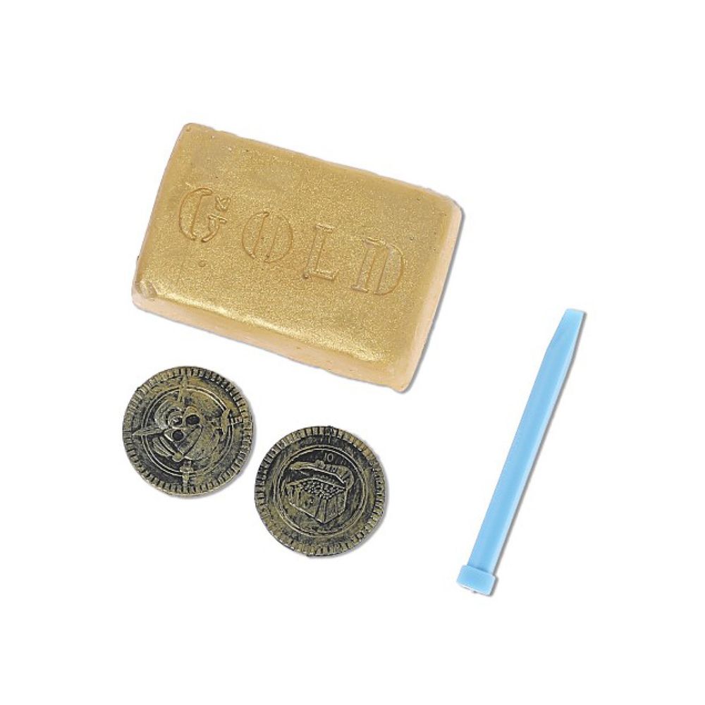 Поделкин Набор для творчества Раскопки, №01 Золотой слиток, Поделкин