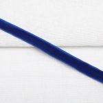 Лента бархатная (тесьма) 10.0 мм / 10±0.5 метров, рис. 8508, цв.14 василек