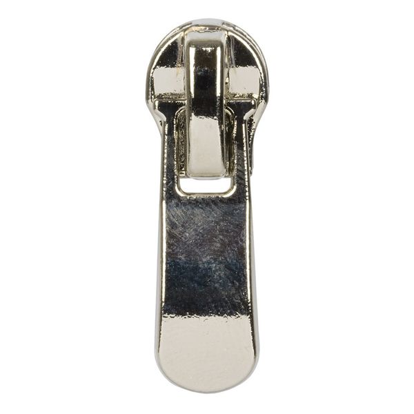 Слайдер (замок) для молнии спираль Т5 (5 мм), автомат, 10 шт, никель, Gamma ZAM 5S07