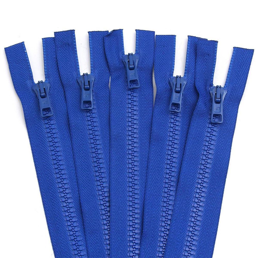 Молния трактор Arta Т6 (6 мм) 2 зам., разъем., 75 см, цв. 088 яр.синий, уп.5 шт