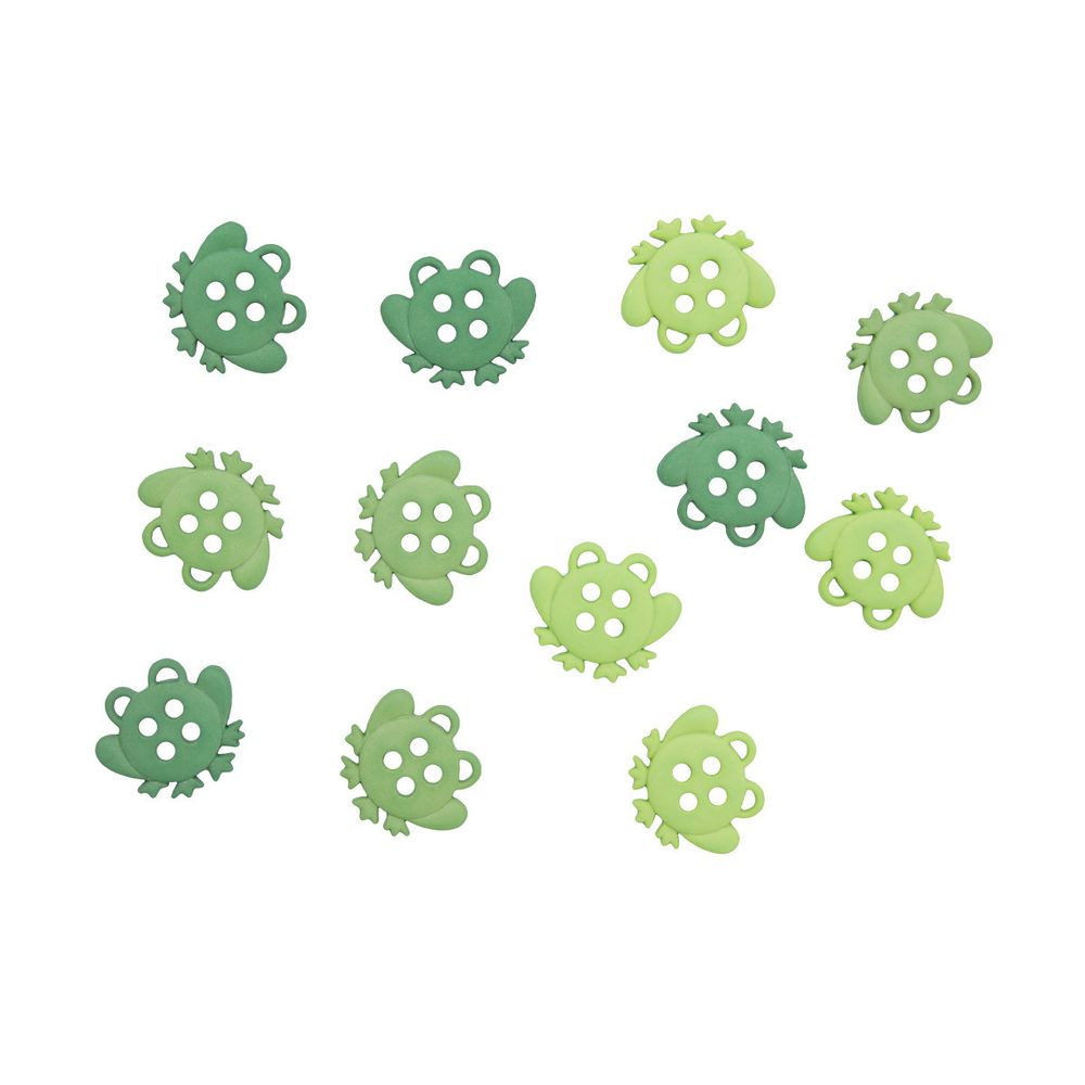 Украшения декоративные пуговицы Лягушка Dress It Up, 6944