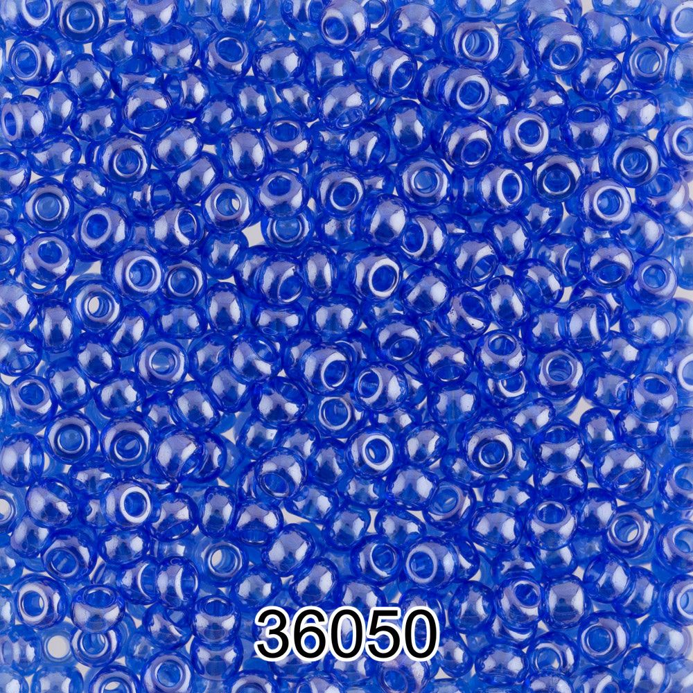 Бисер Preciosa круглый 10/0, 2.3 мм, 500 г, 36050 (Ф278) синий