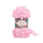 Пряжа Alize (Ализе) Puffy Fine / уп.5 мот. по 100 г, 14м, 194 светло-розовый A