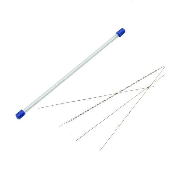 Иглы ручные для бисера/бусин супердлинные №11,5 шт, Pony