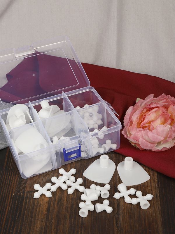 Набор элементов для создания скелета 10 шт X (тип А), 10 шт Y, 10 шт X (тип Б), 20 шт ступней