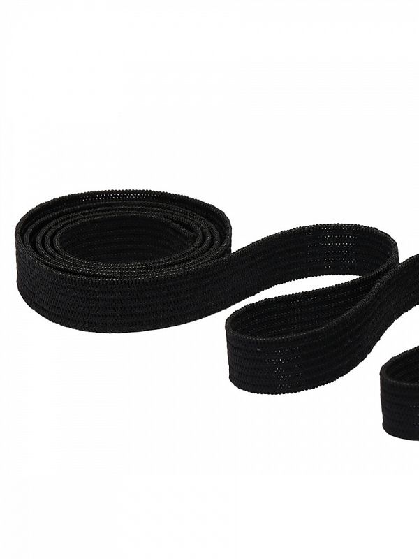 Резинка бельевая (стандартная) 4.0 мм / 200 метров, 3.9 г, вязаная, черный