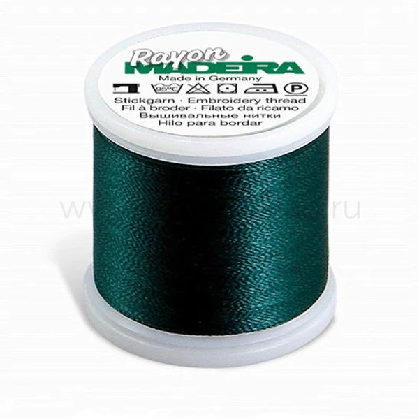 Нитки вышивальные Madeira Rayon №40, 200 м, цв. 1304, 9840, 5 катушек