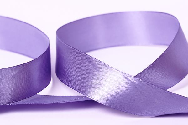 Лента атласная 1-сторонняя 25.0 мм / 33±2 метра, 053 серо-сиреневый, Gamma