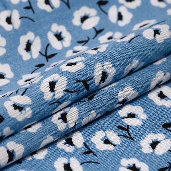 Штапель 90 г/м², 145 см / 2 метра, TBY Vi-E1350-4 цв.E1350-4