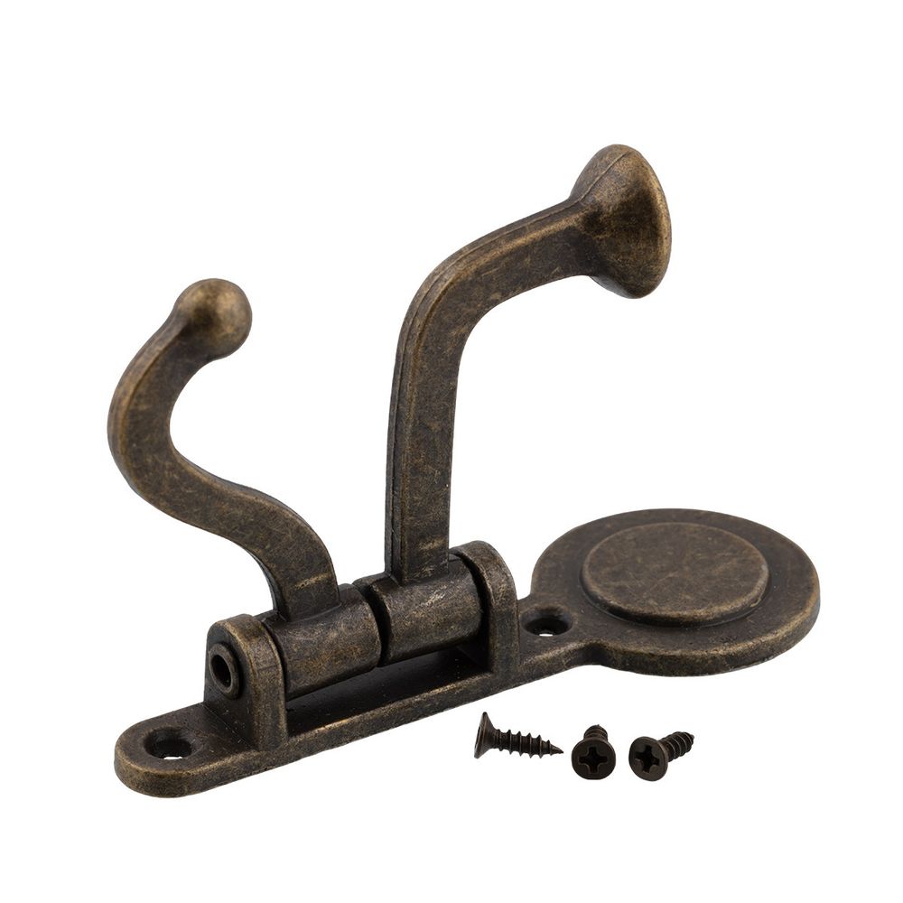 Крючок для шкатулок 9.7х3.7 см, 1 шт, 01 бронза, Промысел WF-029