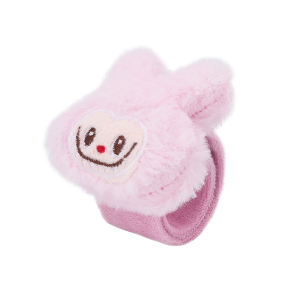 Браслет игольница монстрик розовый 24 см