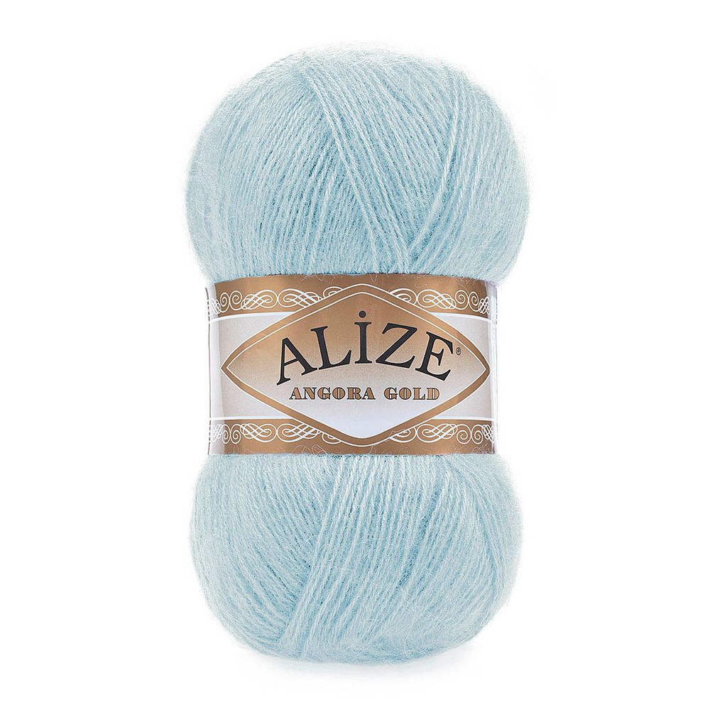 Пряжа Alize (Ализе) Angora Gold / уп.5 мот. по 100 г, 550м, 114 мята A
