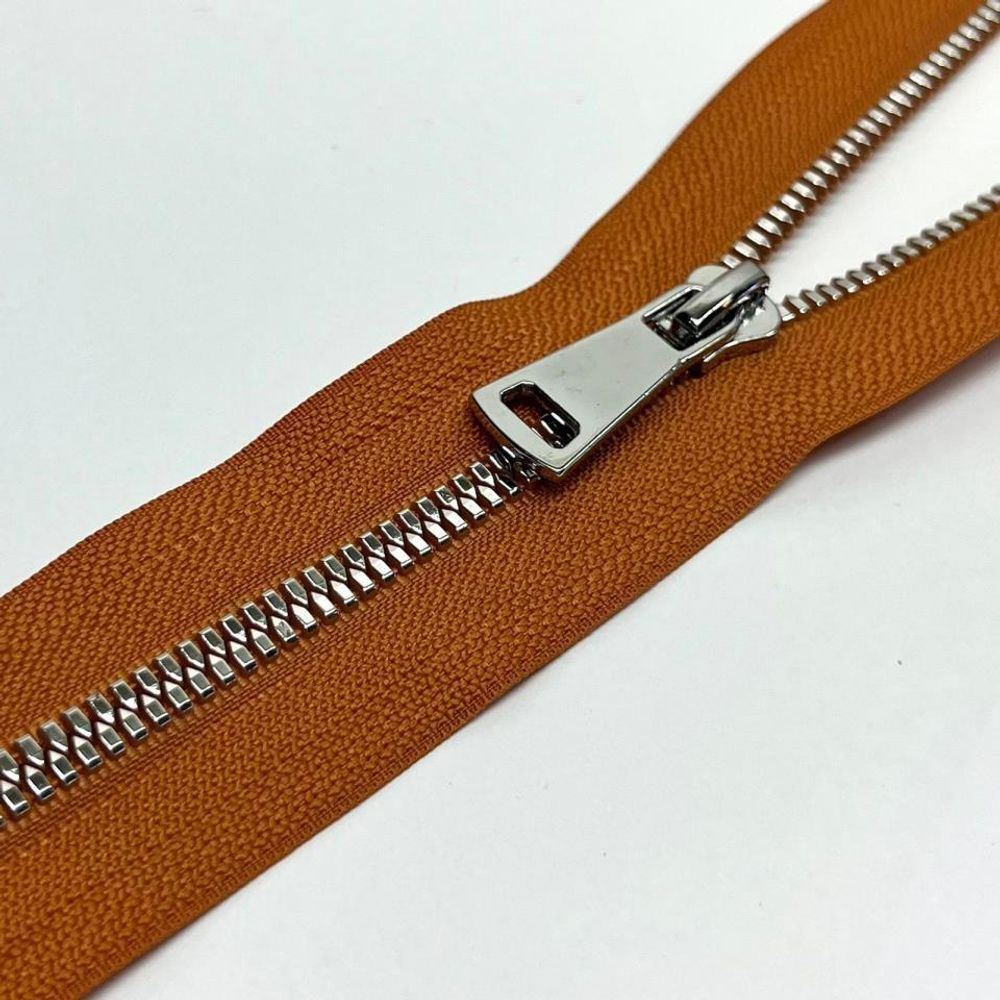 Молния трактор Т5 (5 мм) 1 зам., н/раз., 18 см, никель D102 кирпичный, Mzipp Premium, 6 шт Молния трактор Т5 (5 мм) 1 зам., н/раз., 18 см, никель D102 кирпичный, Mzipp Premium, 6 шт