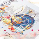 Набор для вышивания нитками Чудесная игла, Яркие краски Марокко 40х30 см