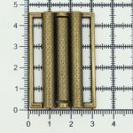 Пряжка-застежка 40 мм, 6 шт, латунь, BIG