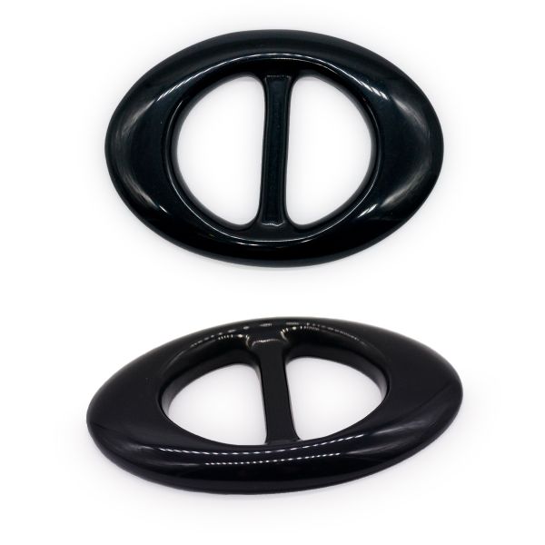 Пряжка 30 мм (черный), 10 шт, П07(2.06-737-30)