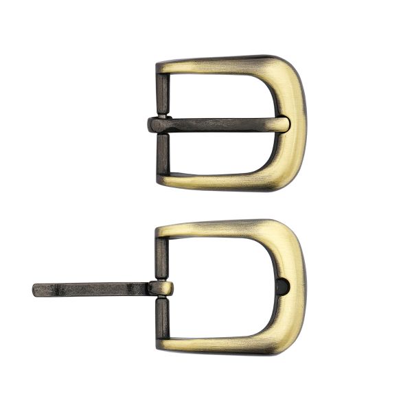 Пряжка ременная 25 мм, 6 шт, бронза, MB2308