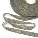 Лента клеевая нитепрошивная по долевой 15.0 мм / 100 метров, 45 г/м², серый