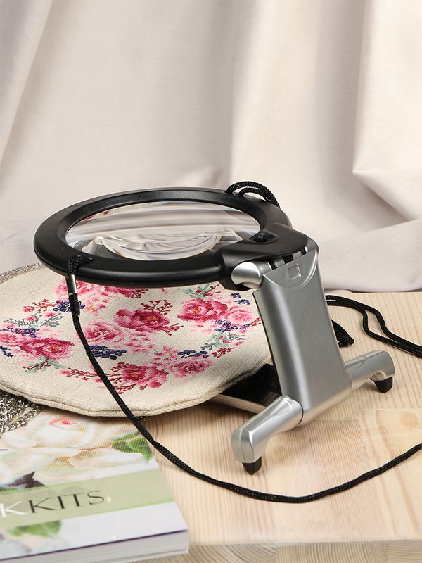 Лупа универсальная с подсветкой, MG 11B-1