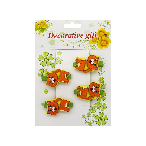 Прищепки декоративные (набор) 