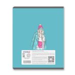 Тетрадь общая с пластик. прозр. обложкой 180 мкм, цвет.запечат.титул лист A5 48 л. на скобе 65 г/м², белизна 100% 10 шт клетка, 01498 Девочки Online, Светоч Т197